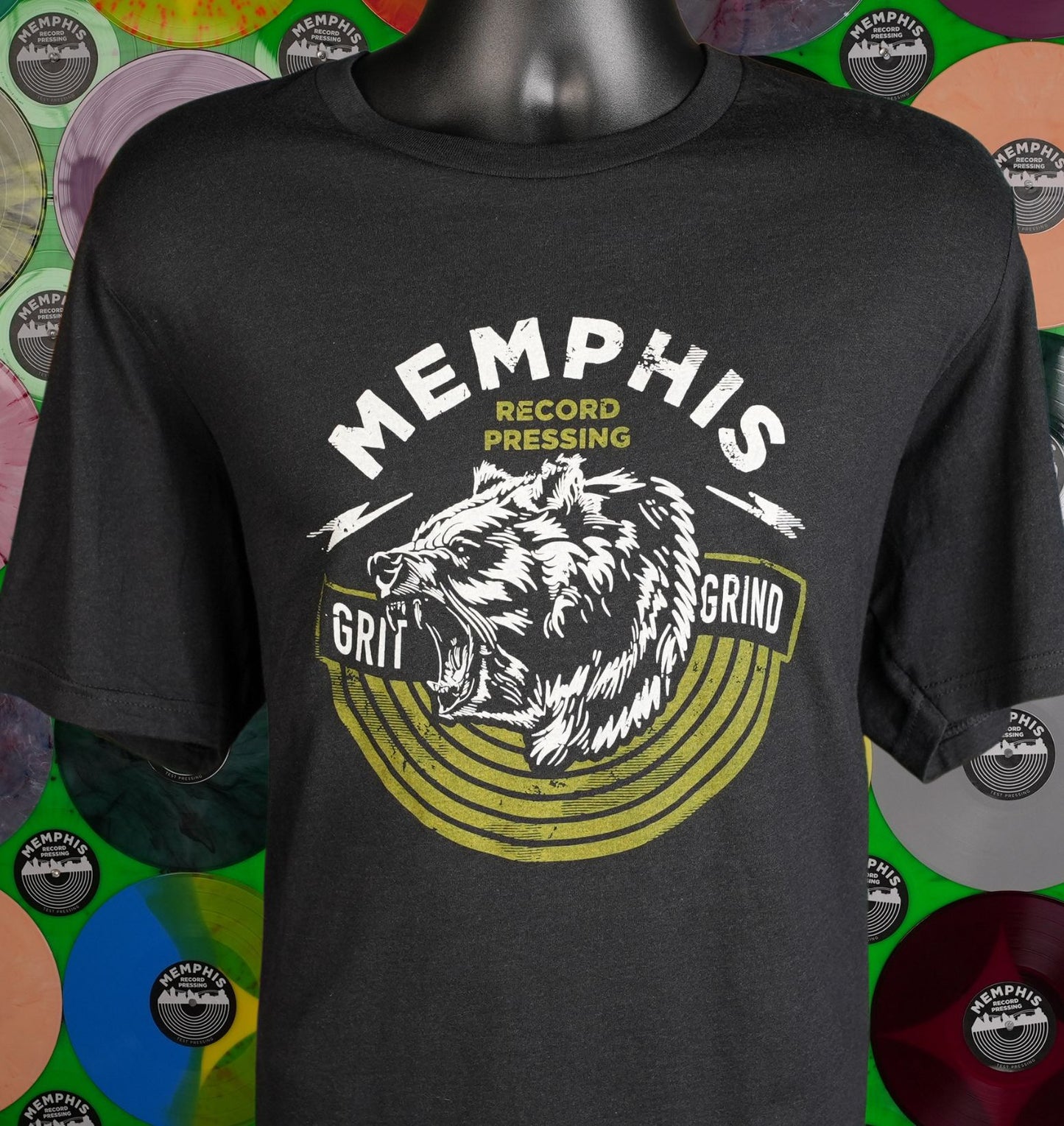 Grit & Grind Tee | Black & Gold