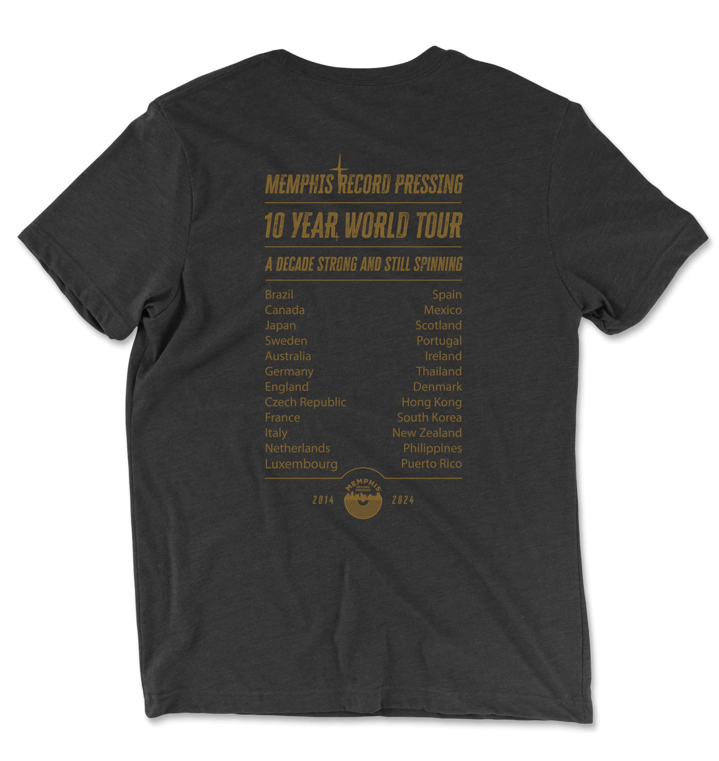 2024 10 Year World Tour | Limited Edition Anniversary T-Shirt