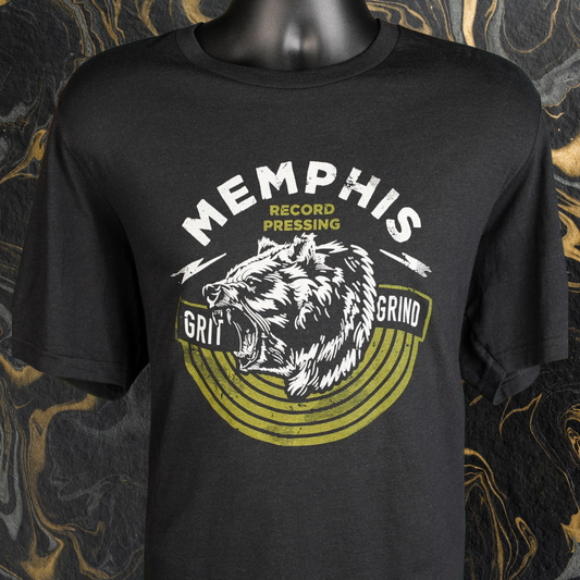 Grit & Grind Tee | Black & Gold