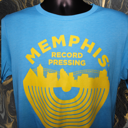 The Origin Tee - Short Sleeve | Aqua & Yellow