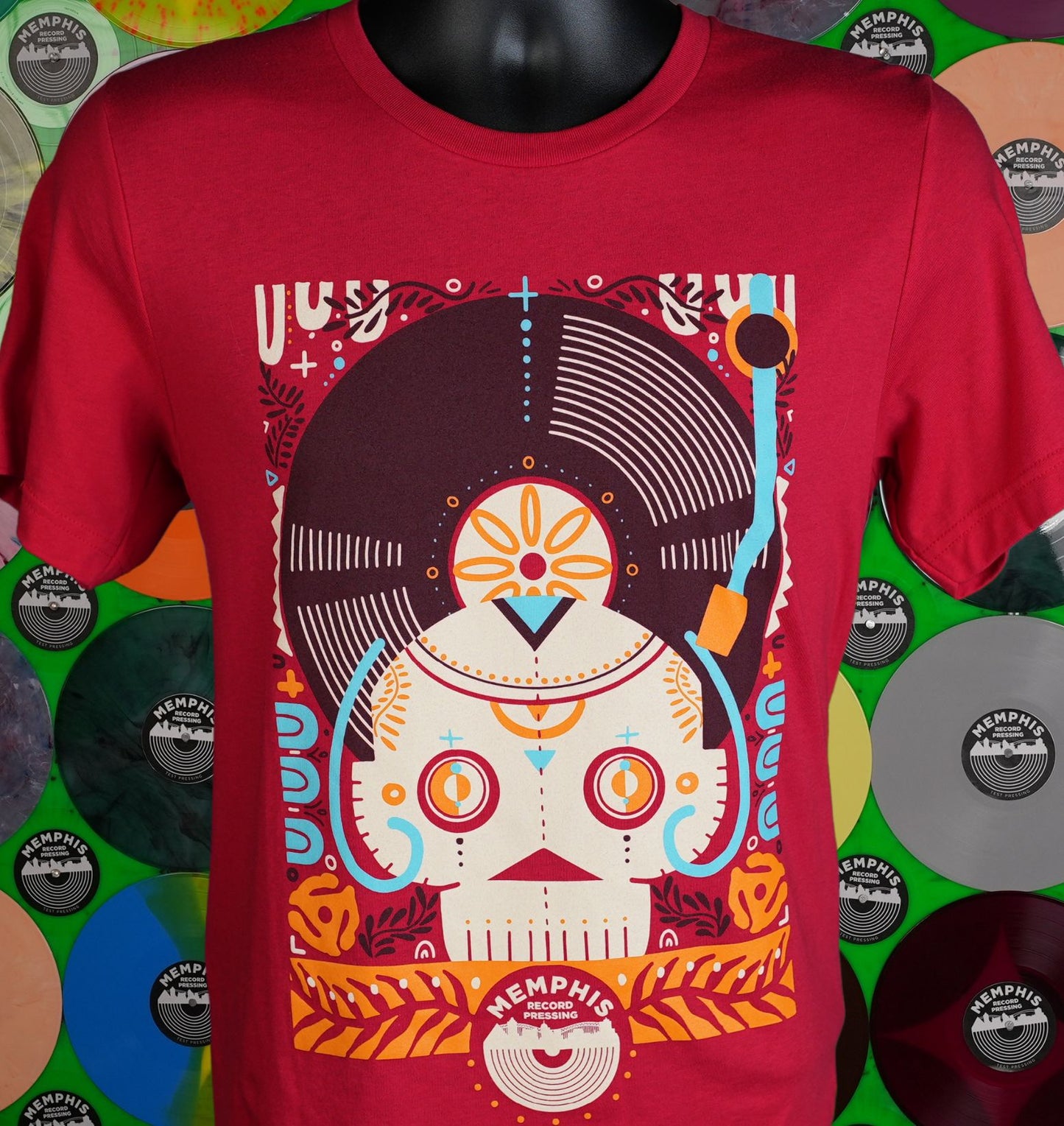 Day of The Dead Tee - Short Sleeve | Red